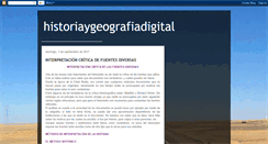 Desktop Screenshot of lorgio-historiaygeografiadigital.blogspot.com