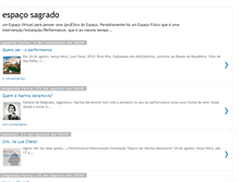 Tablet Screenshot of espacosagrado-mangala.blogspot.com