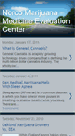 Mobile Screenshot of norcomarijuanamedicineevaluation.blogspot.com