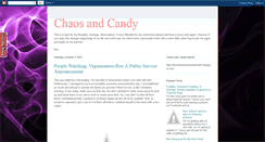 Desktop Screenshot of bexchaosandcandy.blogspot.com