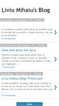 Mobile Screenshot of liviumihaiu.blogspot.com