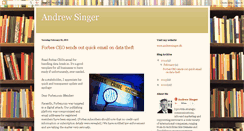 Desktop Screenshot of andrew-singer.blogspot.com