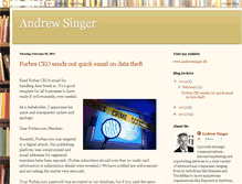 Tablet Screenshot of andrew-singer.blogspot.com