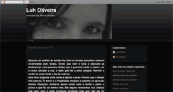 Desktop Screenshot of luholiveirapoesia.blogspot.com