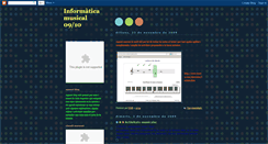 Desktop Screenshot of informticamusical0910.blogspot.com