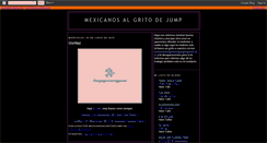 Desktop Screenshot of mexicanosalgritodejump.blogspot.com