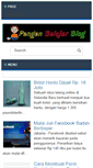 Mobile Screenshot of pengen-belajar.blogspot.com