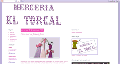 Desktop Screenshot of merceriaeltorcal.blogspot.com