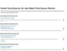 Tablet Screenshot of foreclosuresforsale.blogspot.com