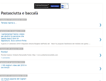 Tablet Screenshot of pastasciuttaebaccala.blogspot.com