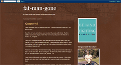 Desktop Screenshot of fat-man-gone.blogspot.com