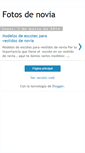 Mobile Screenshot of fotosdenovia.blogspot.com
