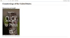 Desktop Screenshot of countersiegeoftheunitedstates.blogspot.com