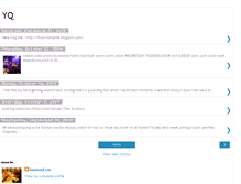 Tablet Screenshot of iamyq.blogspot.com