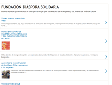 Tablet Screenshot of diaspora-solidaria.blogspot.com