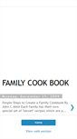 Mobile Screenshot of familycookbook-suki.blogspot.com