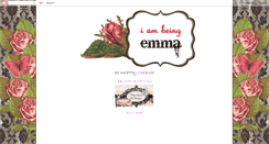 Desktop Screenshot of iambeingemma.blogspot.com