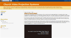 Desktop Screenshot of churchprojectionsystems.blogspot.com