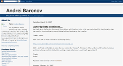 Desktop Screenshot of abaronov.blogspot.com