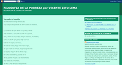 Desktop Screenshot of filosofiadelapobrezadevicentezitolema.blogspot.com