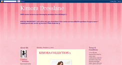 Desktop Screenshot of kimoradresslane.blogspot.com