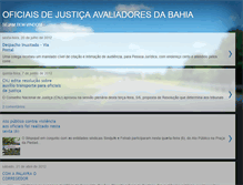 Tablet Screenshot of oficiaisdejusticaavaliadorestjba.blogspot.com