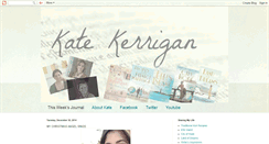 Desktop Screenshot of katekerriganauthor.blogspot.com