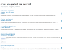 Tablet Screenshot of envoi-smsgratuit.blogspot.com