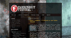Desktop Screenshot of fahrenheitfestival.blogspot.com