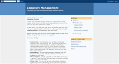 Desktop Screenshot of graveyard-manager.blogspot.com