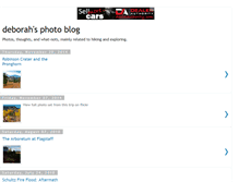 Tablet Screenshot of deborahs-photos.blogspot.com