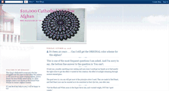 Desktop Screenshot of cathedralwindowafghan.blogspot.com