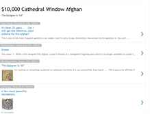 Tablet Screenshot of cathedralwindowafghan.blogspot.com