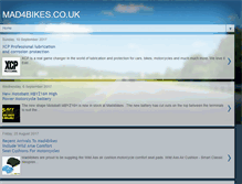 Tablet Screenshot of mad4bikes.blogspot.com