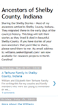 Mobile Screenshot of ancestorsofshelbycountyindiana.blogspot.com