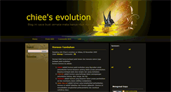 Desktop Screenshot of chiee12evolution.blogspot.com