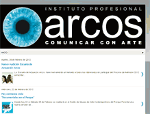 Tablet Screenshot of admisionarcos.blogspot.com