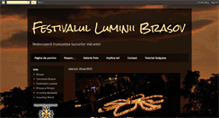 Desktop Screenshot of festivalul-luminii-brasov.blogspot.com