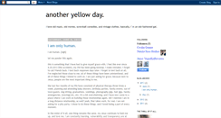 Desktop Screenshot of anotheryellowday.blogspot.com