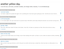 Tablet Screenshot of anotheryellowday.blogspot.com