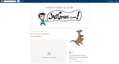 Desktop Screenshot of joeycomics.blogspot.com