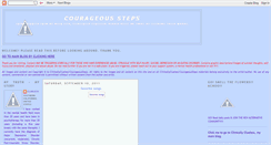 Desktop Screenshot of courageoussteps.blogspot.com