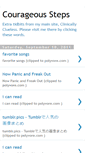 Mobile Screenshot of courageoussteps.blogspot.com