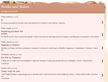 Tablet Screenshot of booksandbakes.blogspot.com