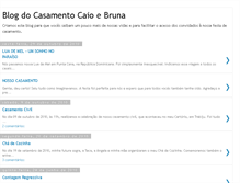 Tablet Screenshot of casamentocaioebruna.blogspot.com