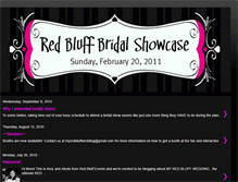 Tablet Screenshot of myredbluffwedding.blogspot.com