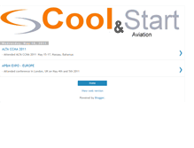Tablet Screenshot of coolstartaviation.blogspot.com