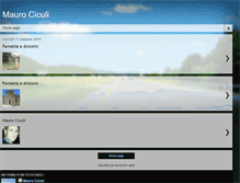 Tablet Screenshot of maurociculi.blogspot.com