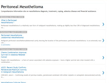 Tablet Screenshot of peritoneal-mesothelioma-usa.blogspot.com