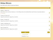 Tablet Screenshot of midasbitcoin.blogspot.com